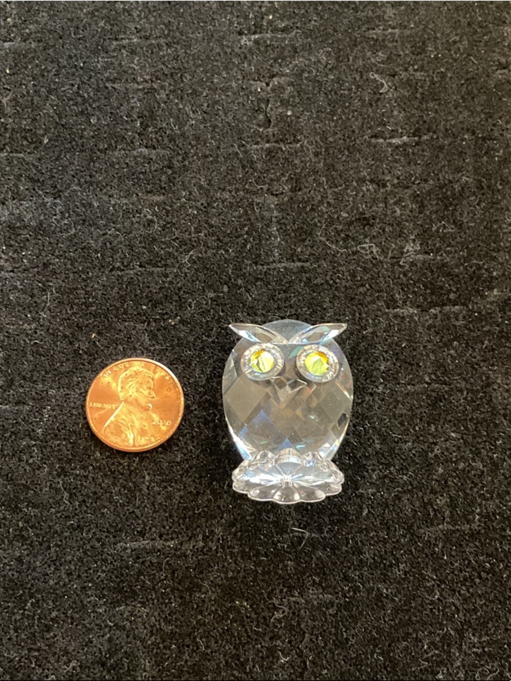 Swarovski Crystal Owl Figurine